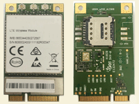 LTE 4G Mini PCIE with SIM Card