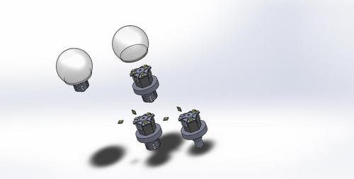 DIY LED 3W /6pcs,MX@t