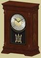 Wooden mantel clock