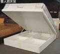 豪華雪白烤漆-六分厚板/雙人後掀床架